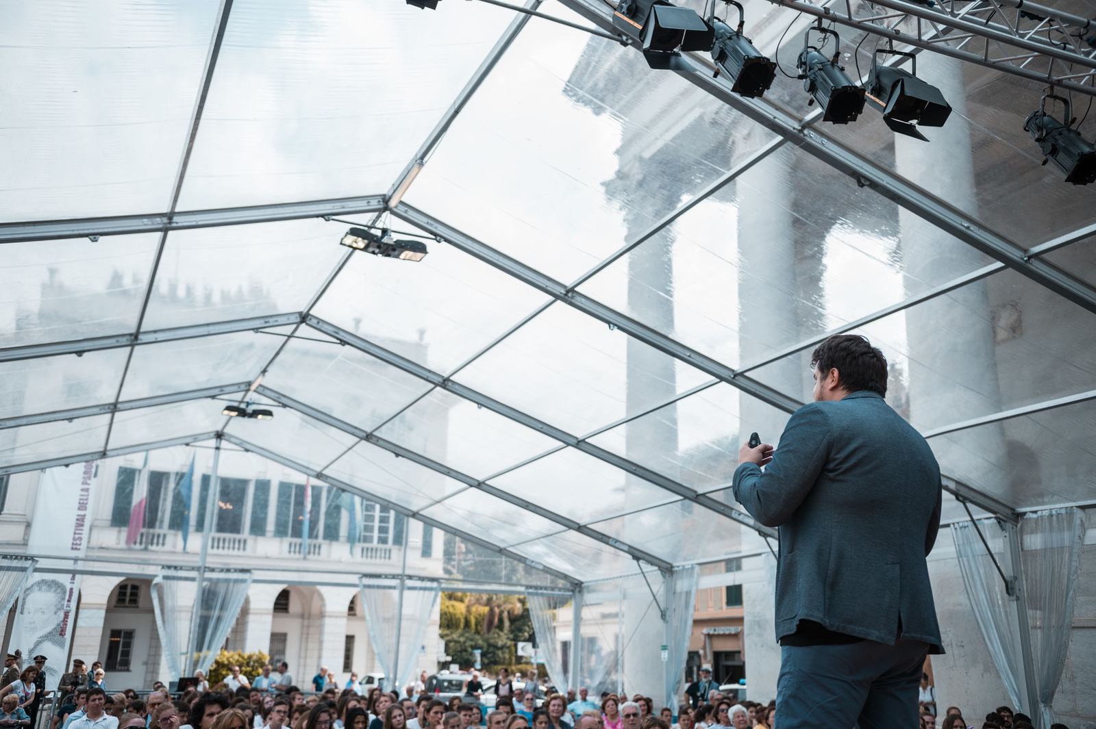 Rafael Patron al Festival della Parola 2018 di Chiavari
